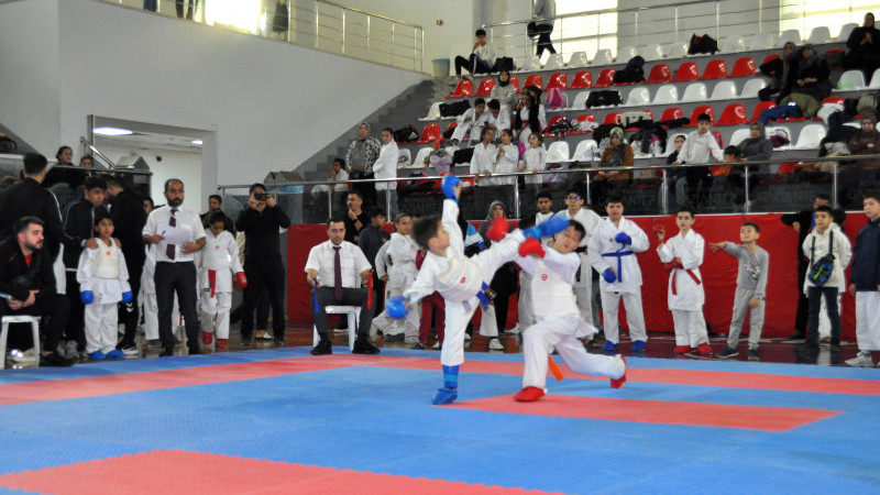 GAZİANTEP İL SEÇMELERİ MİNİKLER KARATE TURNUVASI YAPILDI