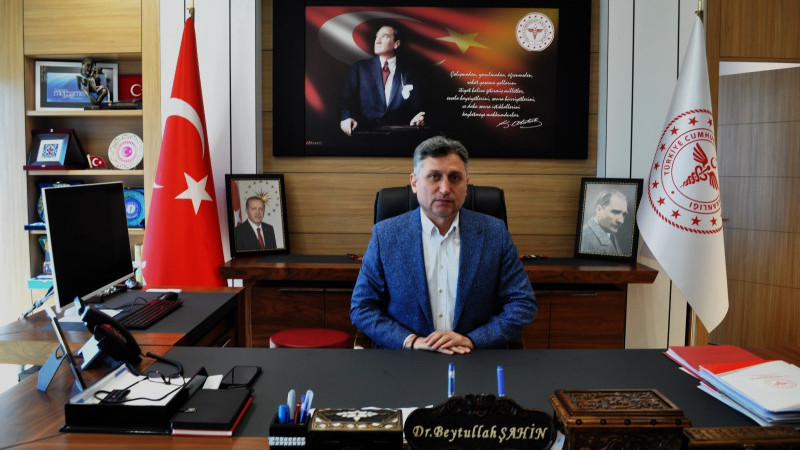 İL SAĞLIK MÜDÜRÜ BEYTULLAH ŞAHİN'İN GÖREV SÜRESİ 2,5 YIL UZATILDI 