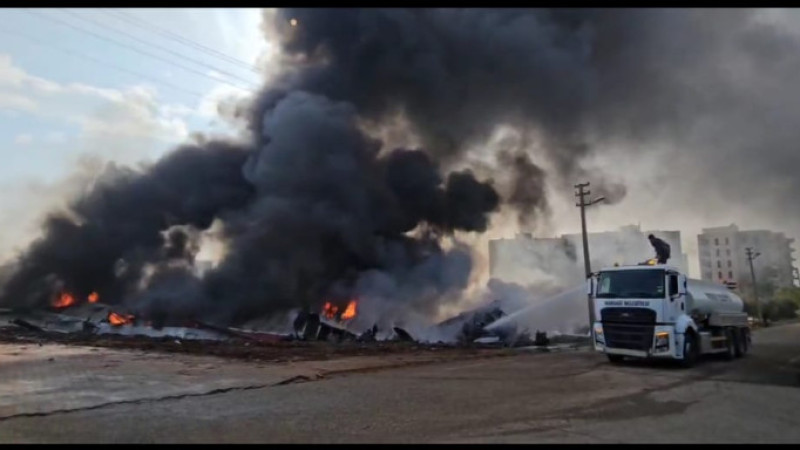 NURDAĞI TOKİ'LERİNDE KÜÇÜK BİR KIVILCIM FACİAYA YOL AÇTI 
