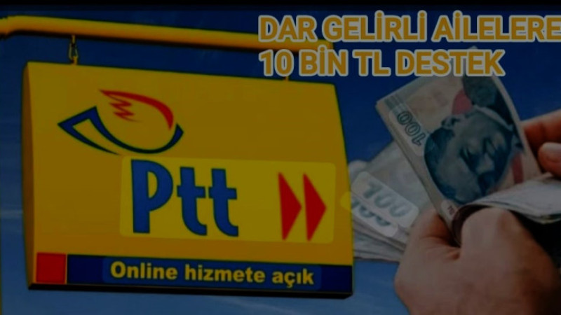 GEÇİM SIKINTISI ÇEKEN VATANDAŞLARA 10 BİN TL MADDİ DESTEK