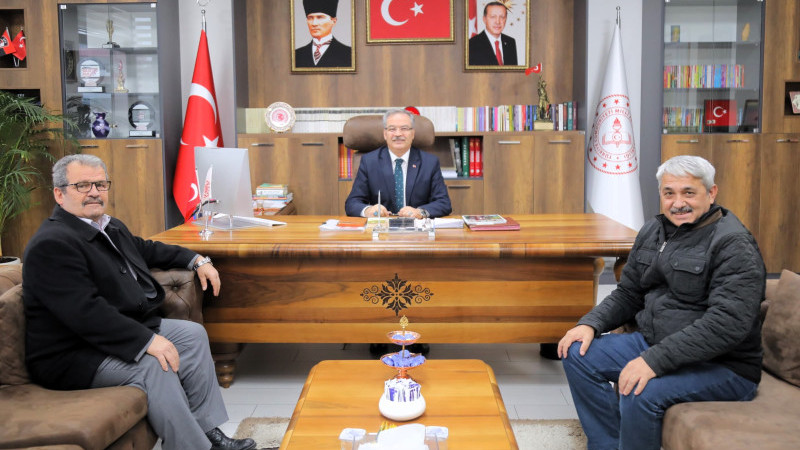 GAZİANTEP İL MİLLİ EĞİTİM MÜDÜRÜ DR ÖNDER ARPACI'YA ZİYARET 