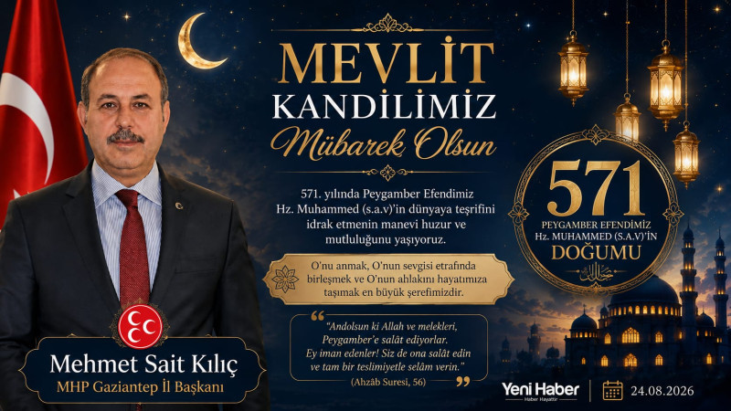 MEVLİD KANDİLİMİZ MÜBAREK OLSUN
